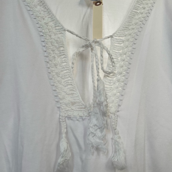 Gorgeous Boho chic top by Anna Kosturova. Cotton fabric and hand made designer - Picture 3 of 3